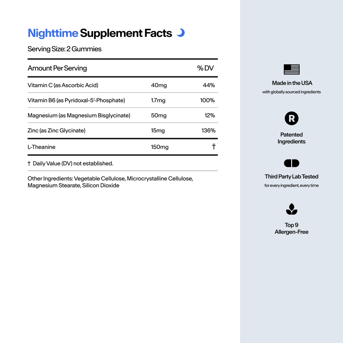 Slide 6 Nighttime Capsule with Melatonin.webp